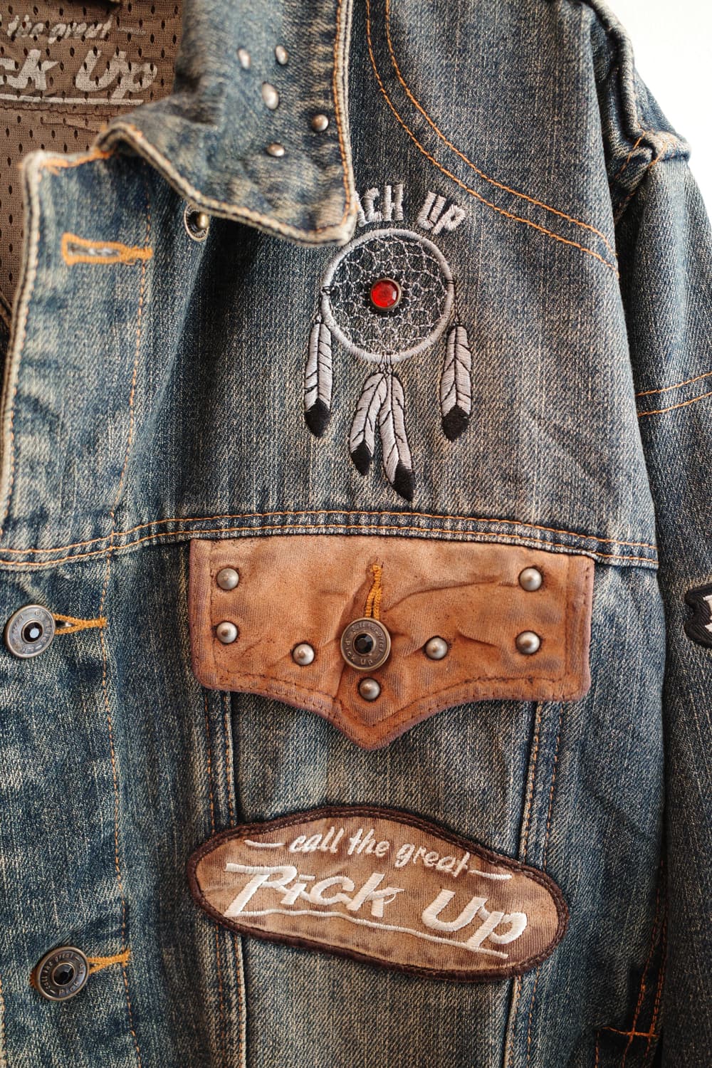 Japan brand 일본 브랜드 웨스턴 데님자켓 상품이미지2