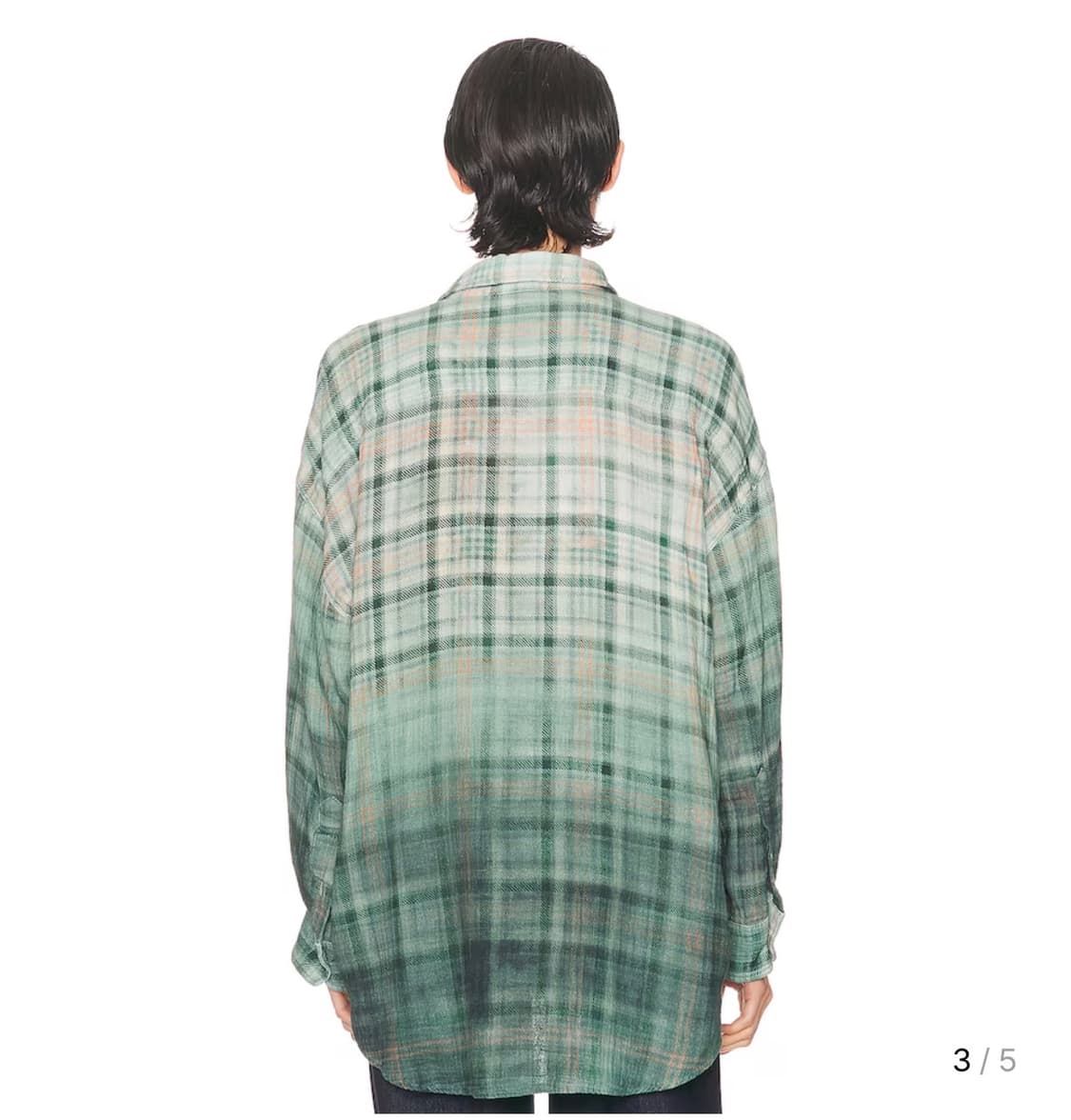 R13 알써틴 그린 드롭넫 셔츠 XL 상품이미지3