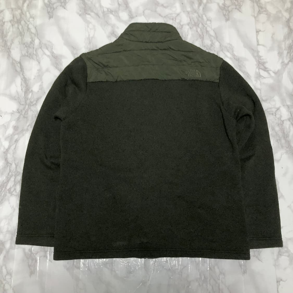 노스페이스 딥카키 자켓 상태굿 니트자켓 상품이미지2