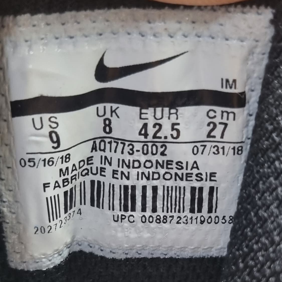 나이키 에어조던1 레트로 커스텀 하이탑270 상품이미지6