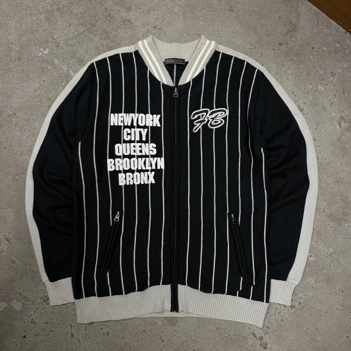 후부 니트집업[2378] 상품이미지1