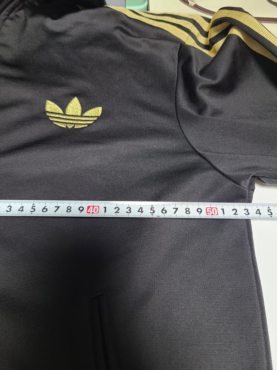 아디다스 파이어버드 트랙탑 골드 금장 100사이즈 상품이미지4