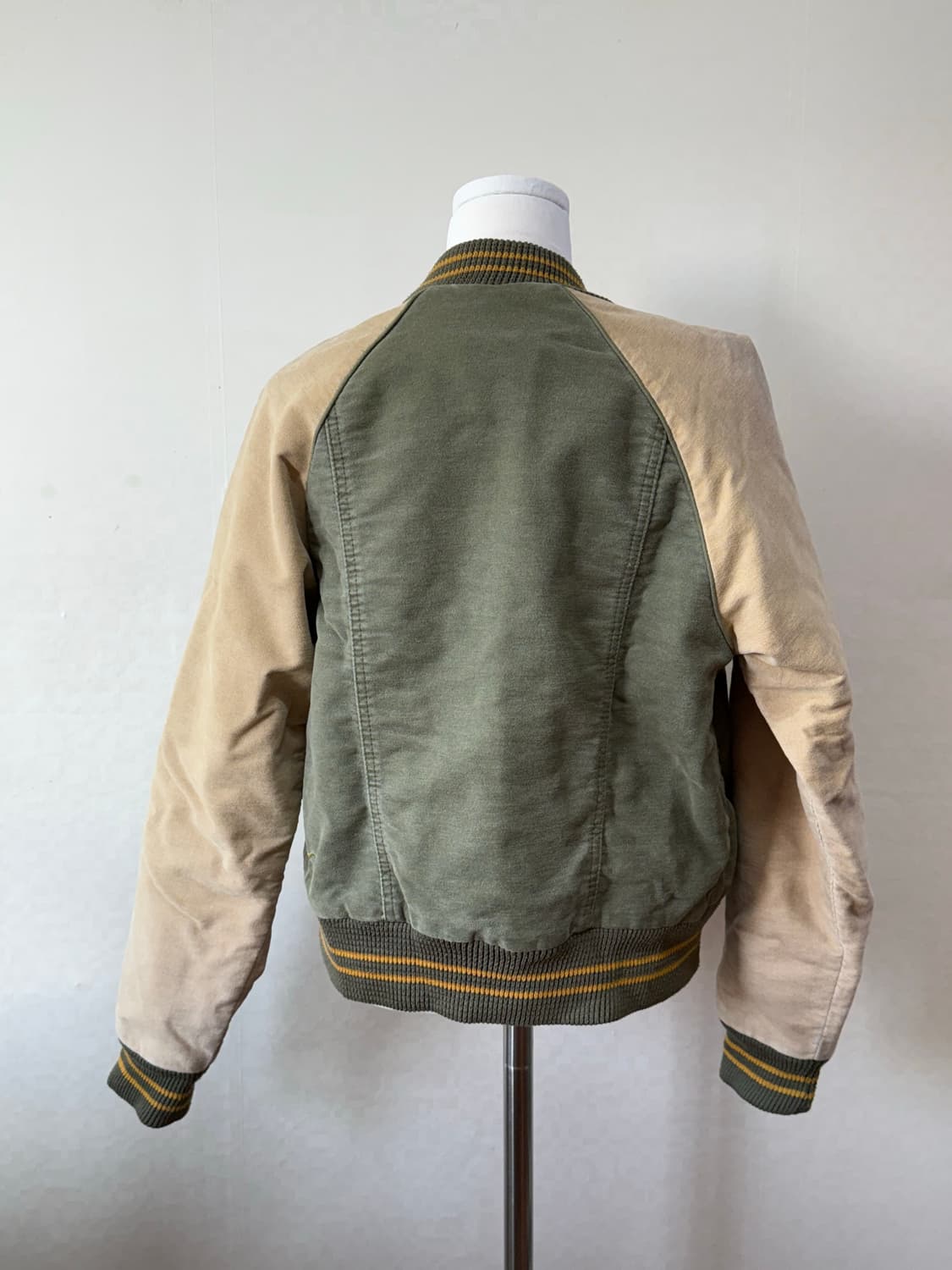 빈티지 코튼 스카잔 블루종 상품이미지3