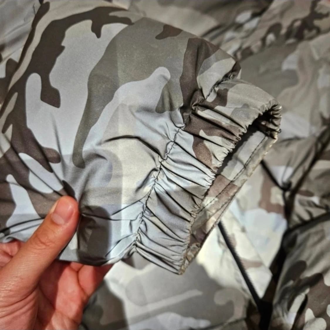 슈프림 리플렉티브 카모 푸퍼 패딩 상품이미지5