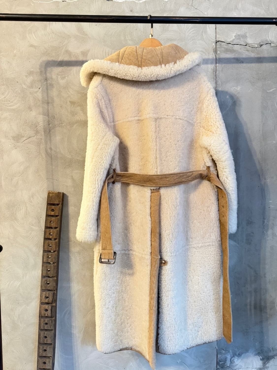 버버리 시어링 코트 여성66-77 상품이미지6