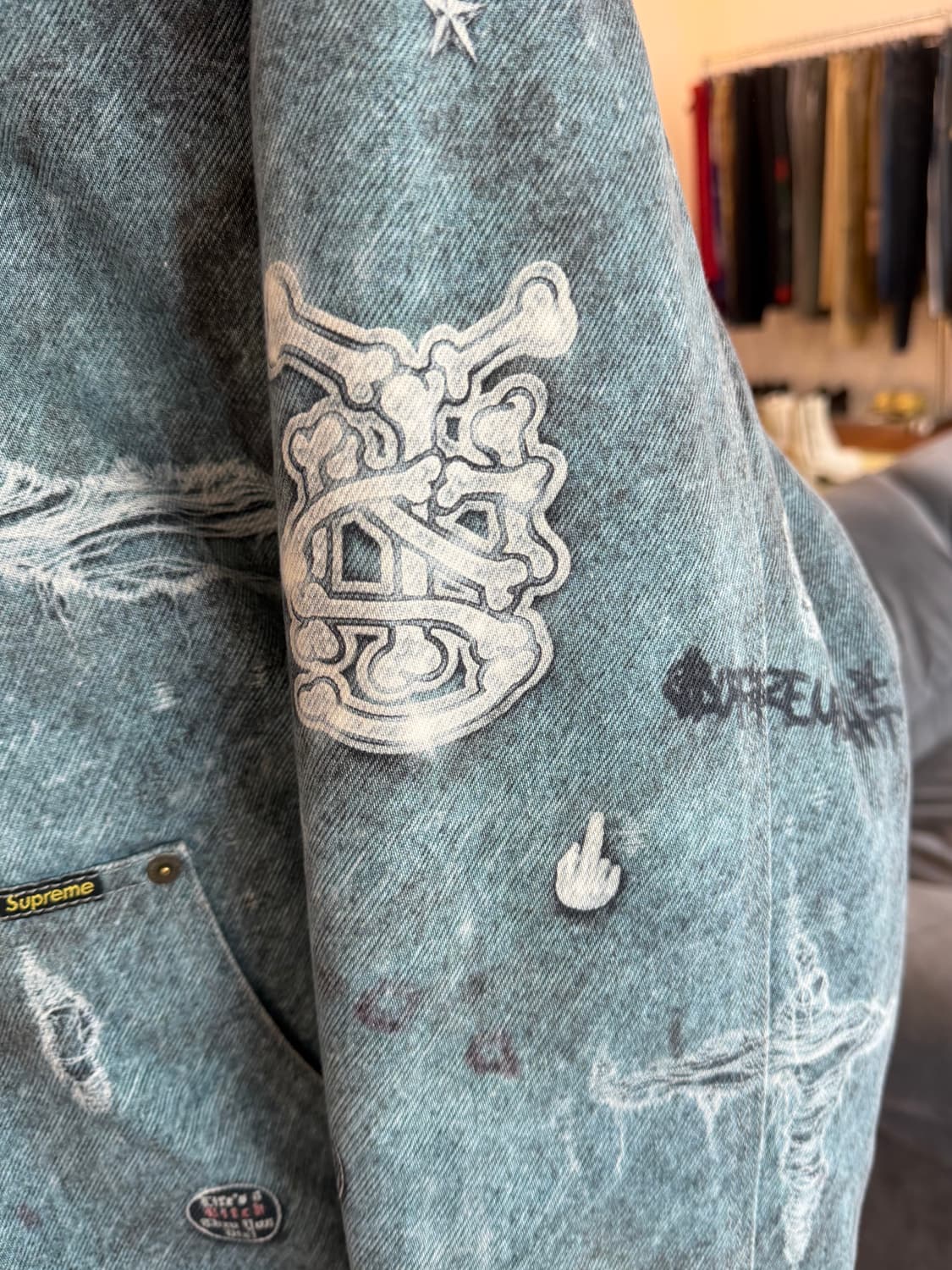 슈프림 24FW 트롱프 뢰유 후드 워크 자켓 상품이미지7