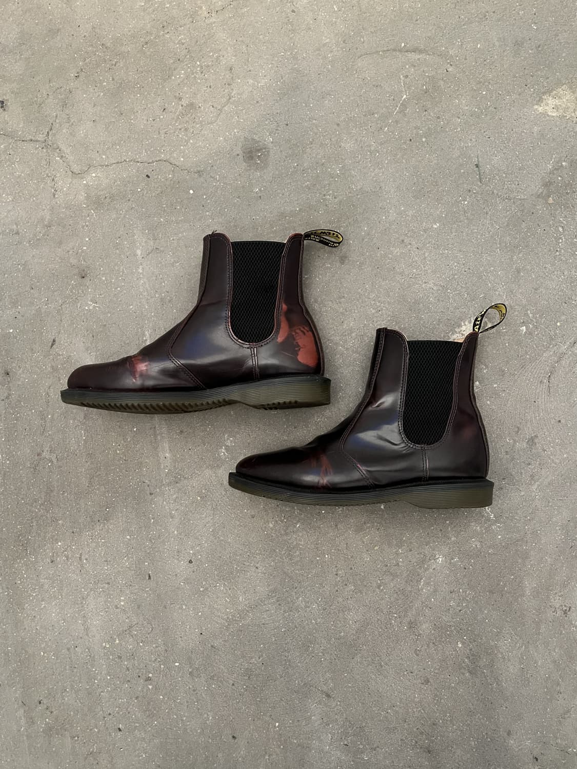 Dr.martens 레드컬러 첼시부츠  상품이미지2