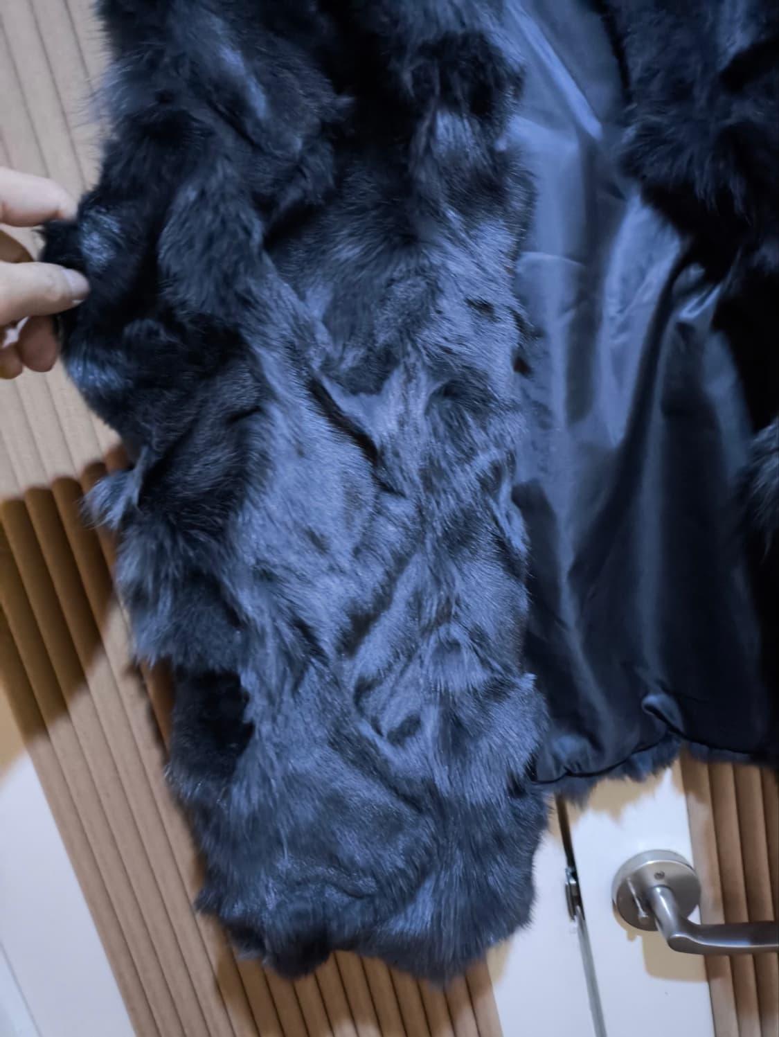 88 대동모피 천연모피 여우털 조끼 상품이미지4