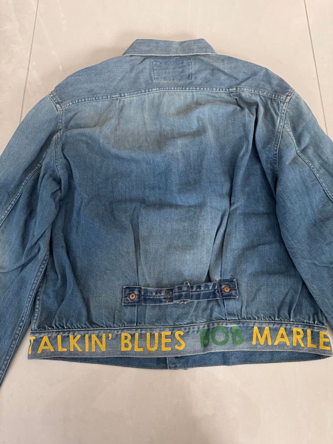 BOB MARLEY DENIM 밥 말리 데님 재킷 상품이미지3