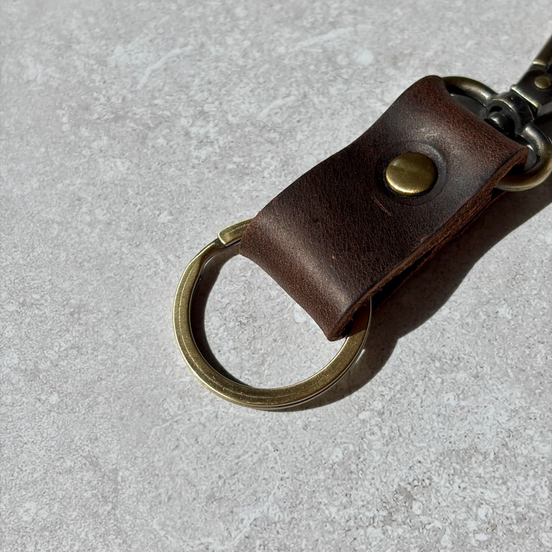 Oribell 베지터블 소가죽 멀티 유틸리티 키링 열쇠고리 상품이미지4