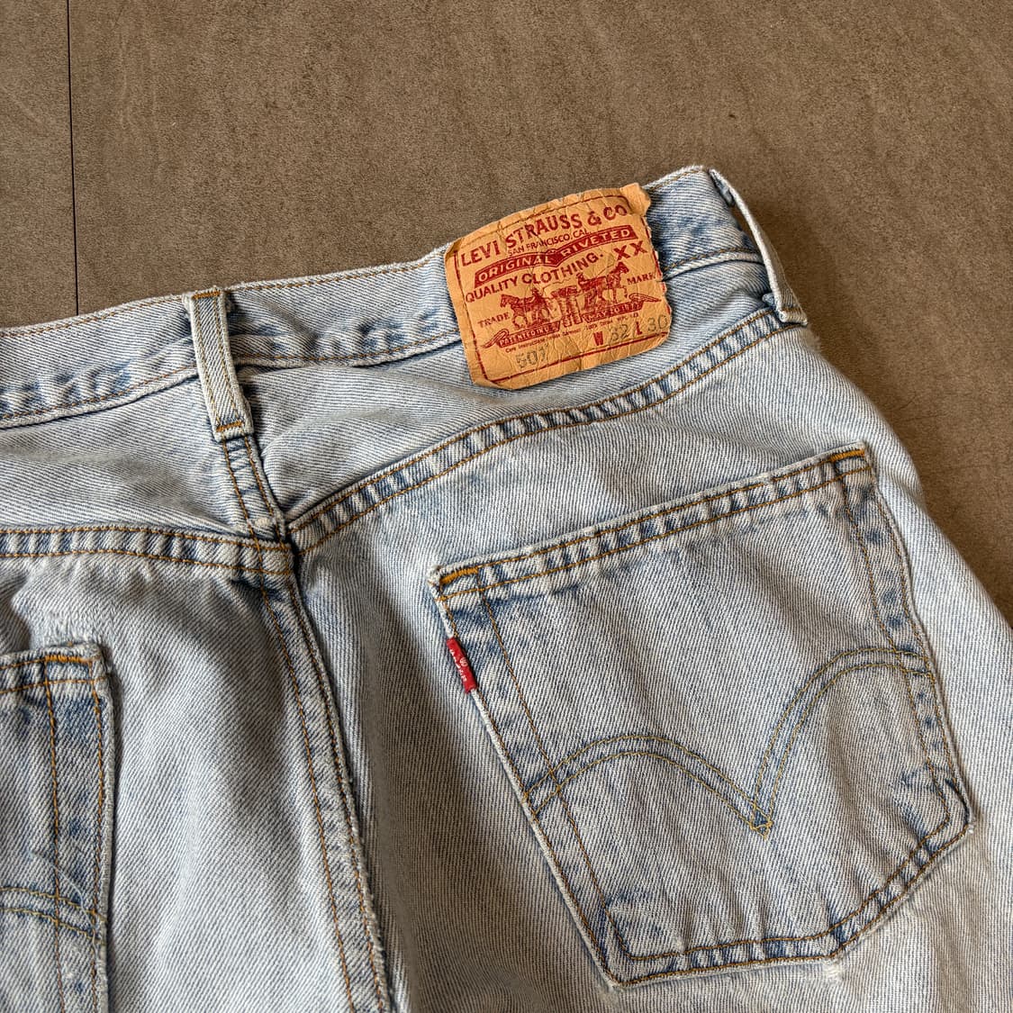 리바이스 정품 501 데님 팬츠 바지 상품이미지10