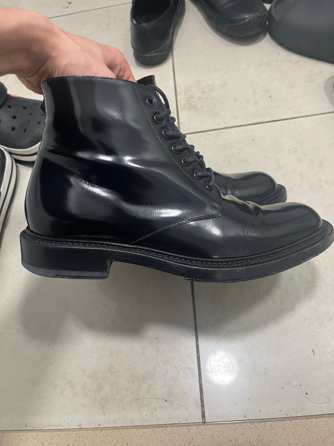 생로랑 아미 컴뱃 부츠 상품이미지1