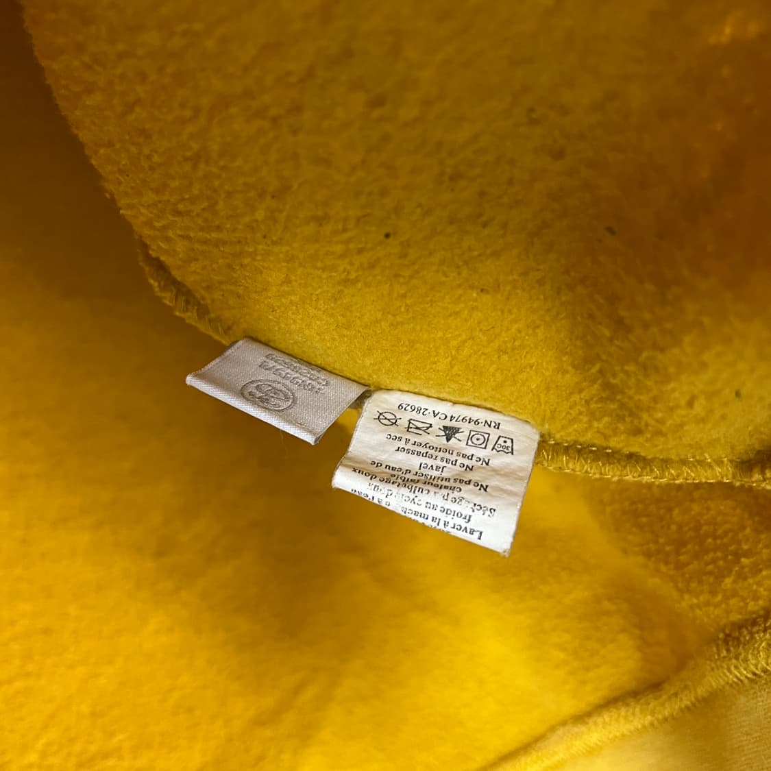 스투시 베이직 자수 로고 맨투맨 머스터드 상품이미지5