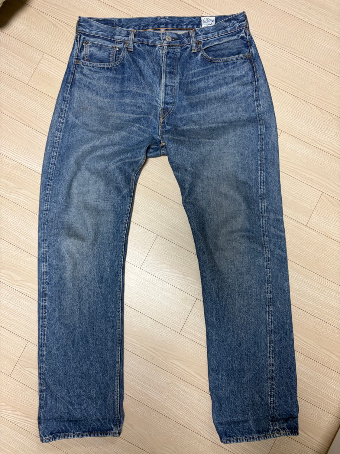 오어슬로우 105 셀비지 데님 상품이미지1