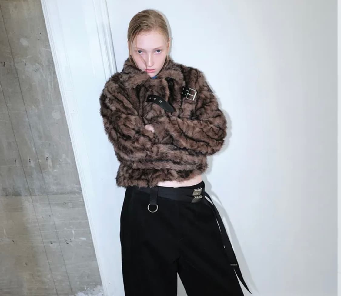 윤세 Yunse 퍼자켓 faux fur jacket 상품이미지3