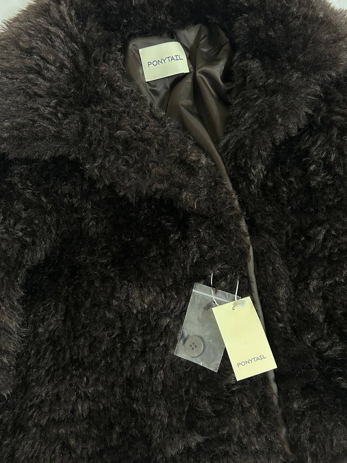 포니테일 퍼 자켓  상품이미지2