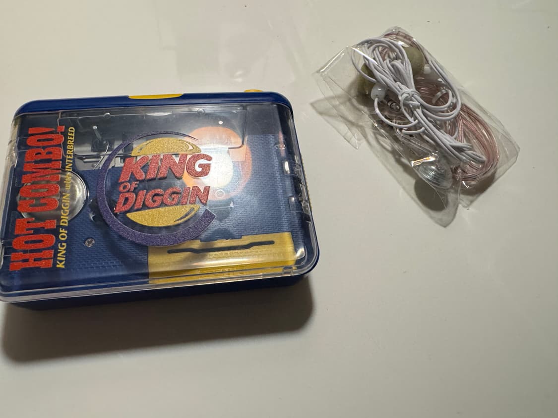 DJ MURO x 인터브리드 킹오브디긴 카세트 플레이어 상품이미지1