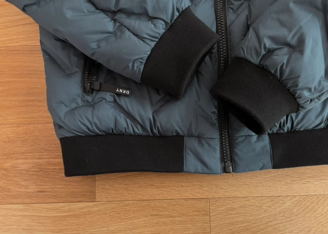 DKNY 남성 웰디드 퀼팅 봄버 자켓 M 상품이미지3