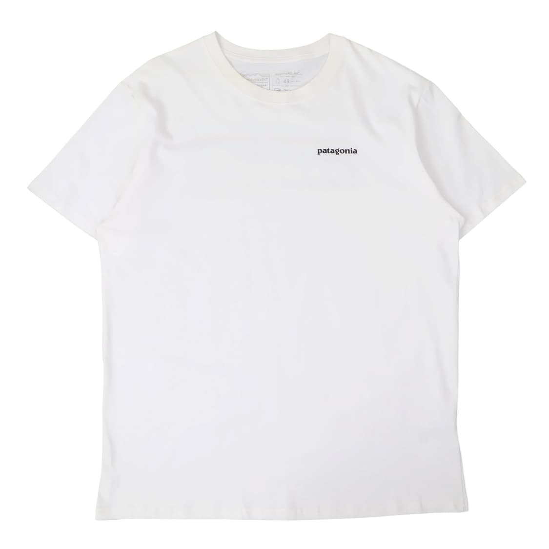 파타고니아 화이트 웨이브 로고 티셔츠 상품이미지4