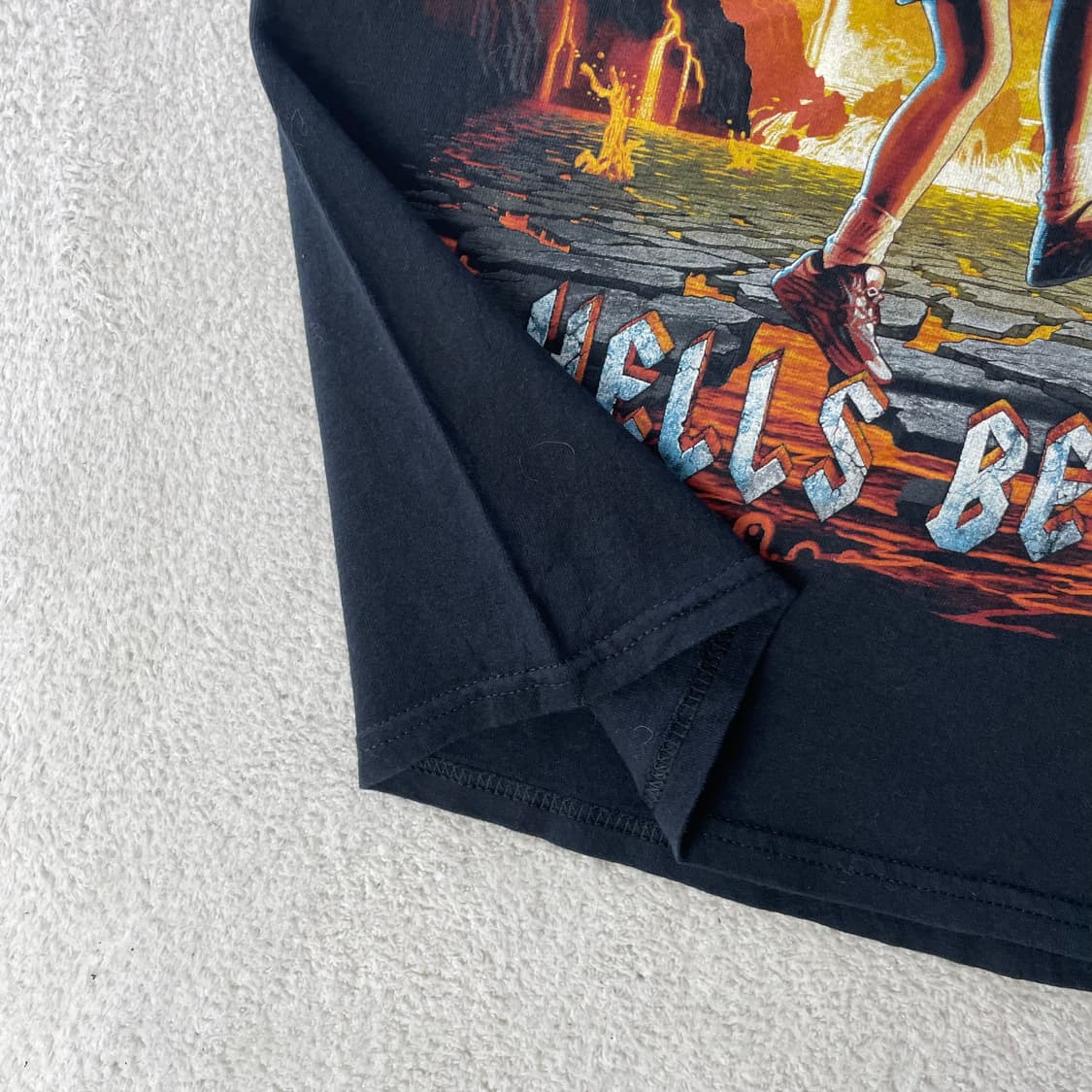 AC/DC Hells Bells 프린팅 반팔 티셔츠 상품이미지4