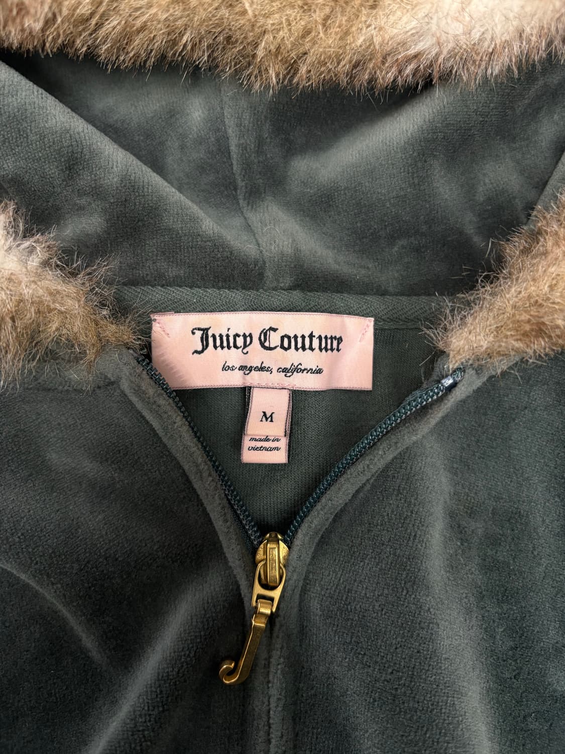 쥬시뀌띄르 딱붙 퍼 후디 상품이미지4