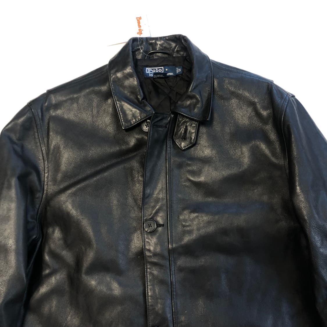 폴로 랄프로렌 카우하이드 레더코트 상품이미지4