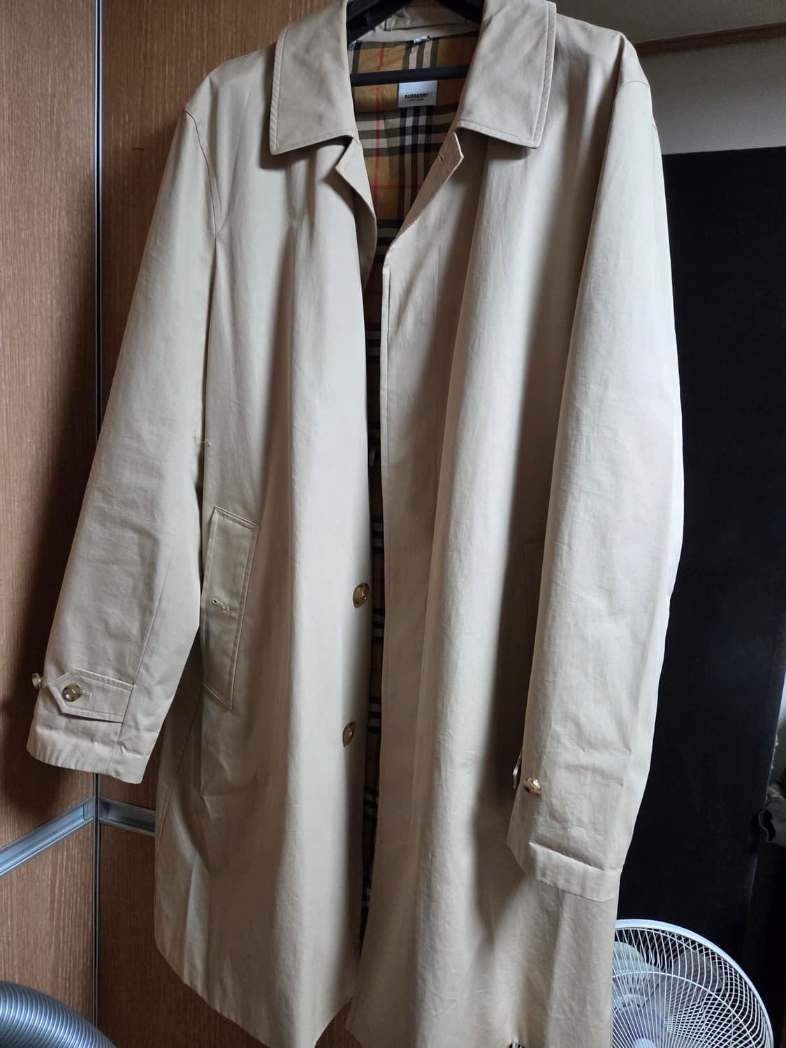 버버리 캠든 카코트 56사이즈 105 110 상품이미지5