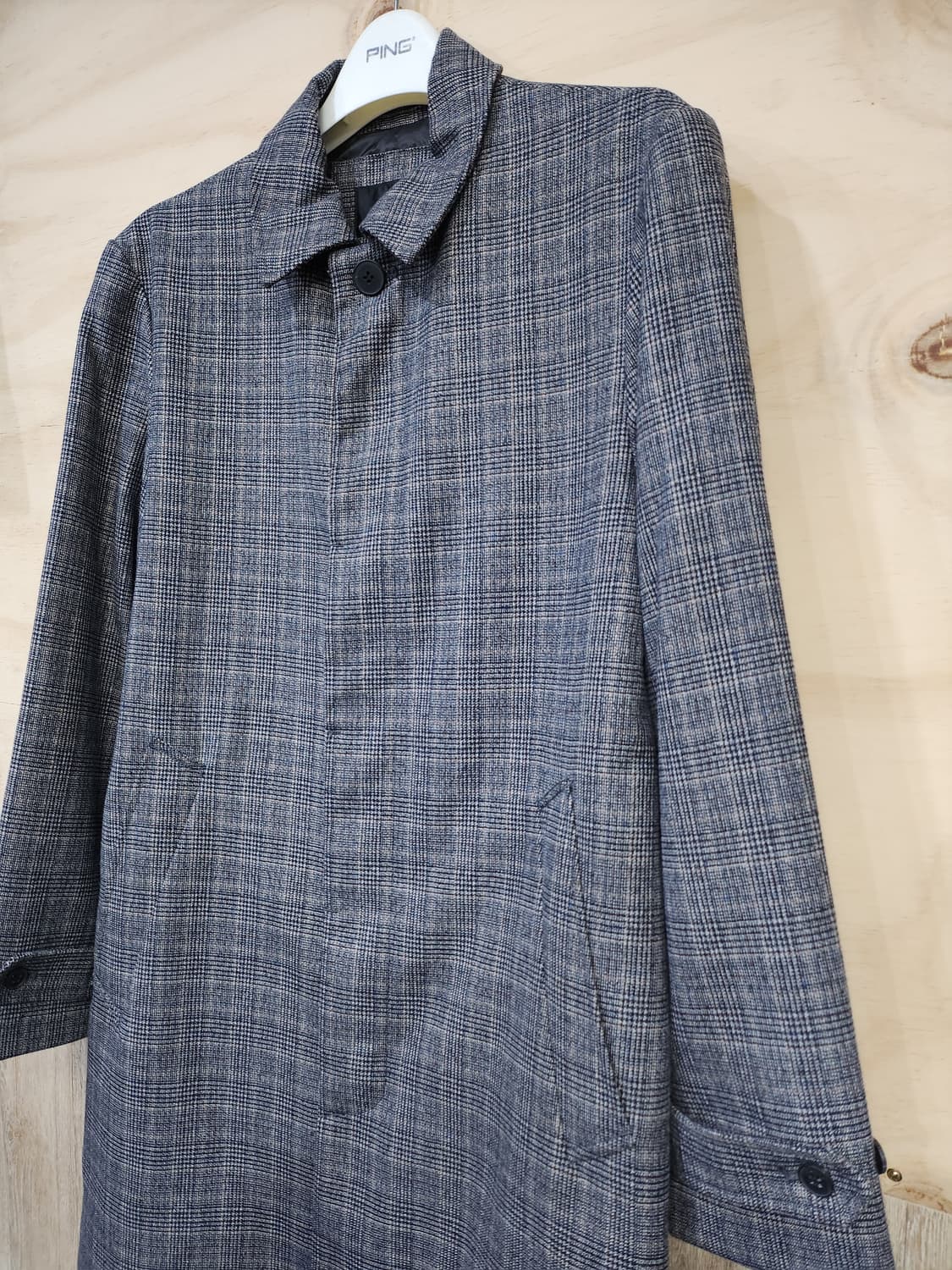 612) 프랭크스톤 frank stone 남성 체크 코트 상품이미지3