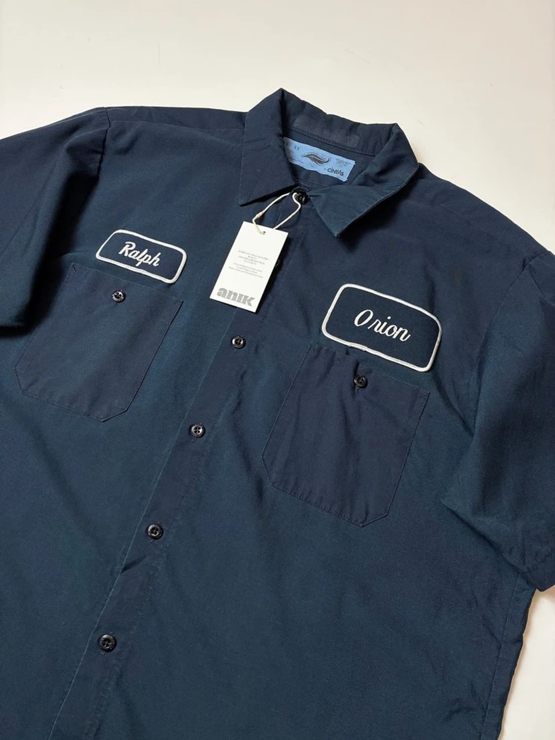 Selected 00's 빅프린팅 반팔 코튼 셔츠 PN9490 상품이미지4