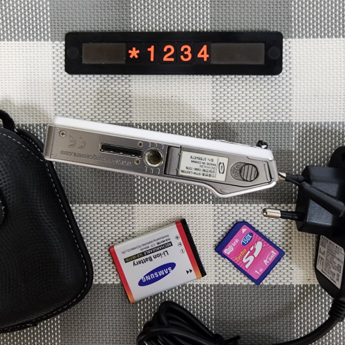 삼성 블루 L 831 디지털카메라 파우치포함 상품이미지5