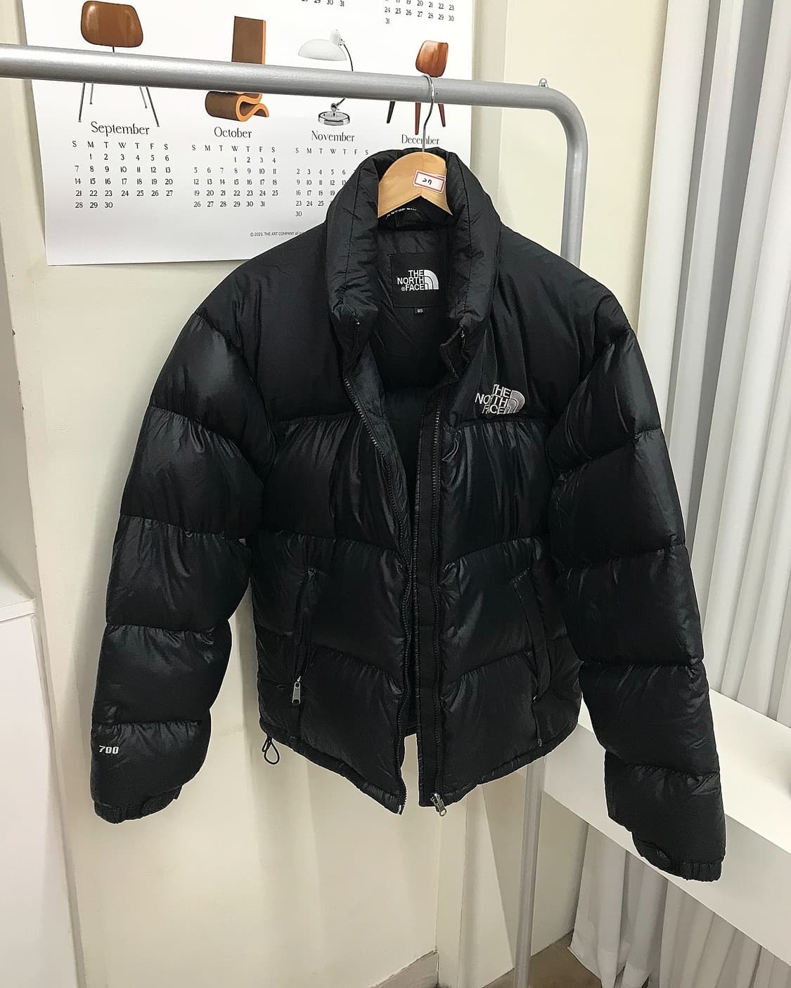 노스페이스 블랙 700 눕시 패딩 상품이미지2