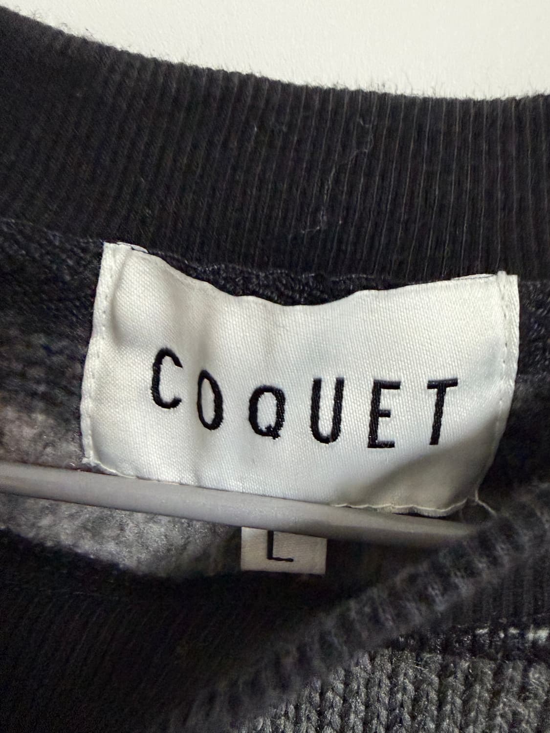 레서판다 니트 스웨트셔츠 줄무늬 상품이미지2