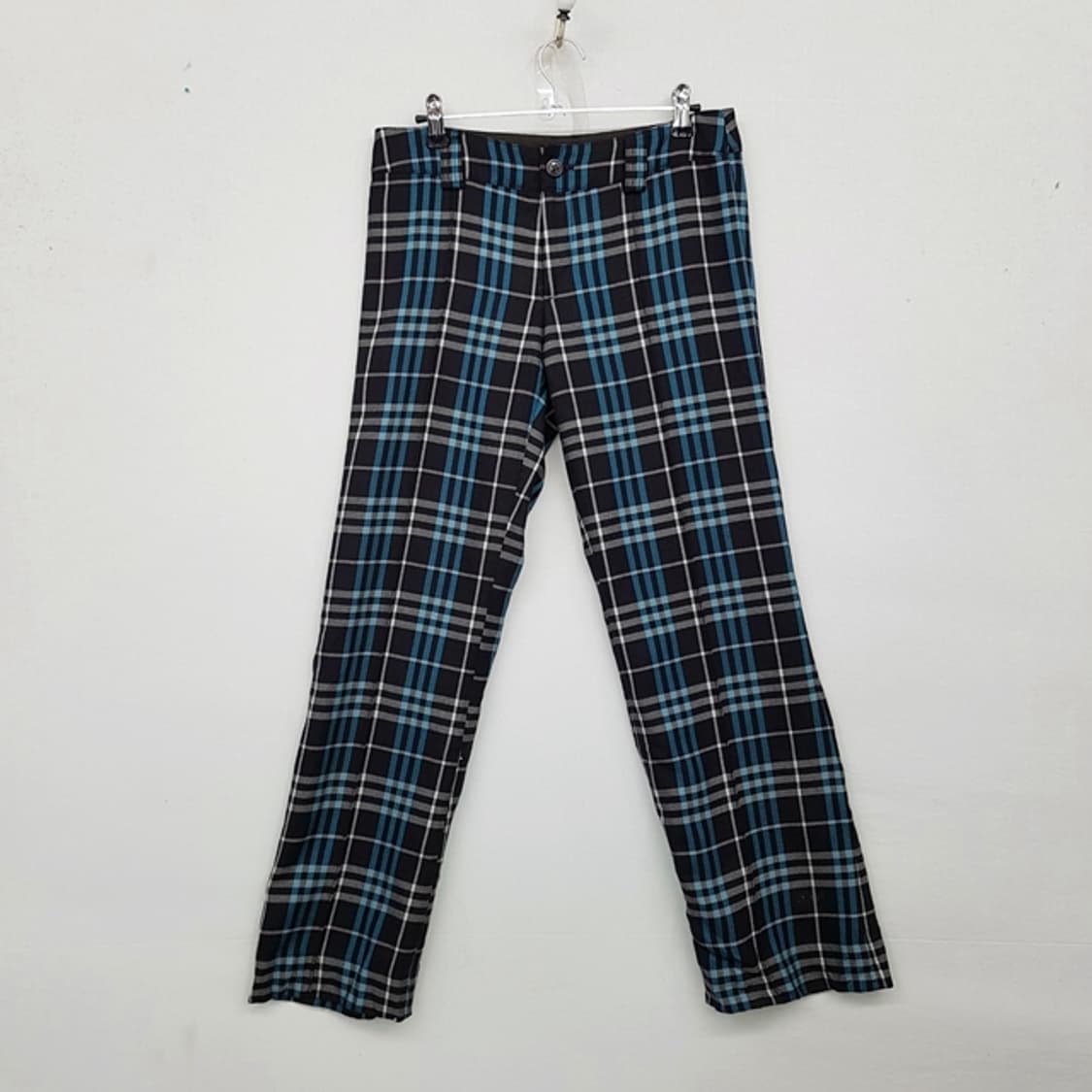 Burberry 버버리 블루라벨 모 100% 체크 팬츠 상품이미지1