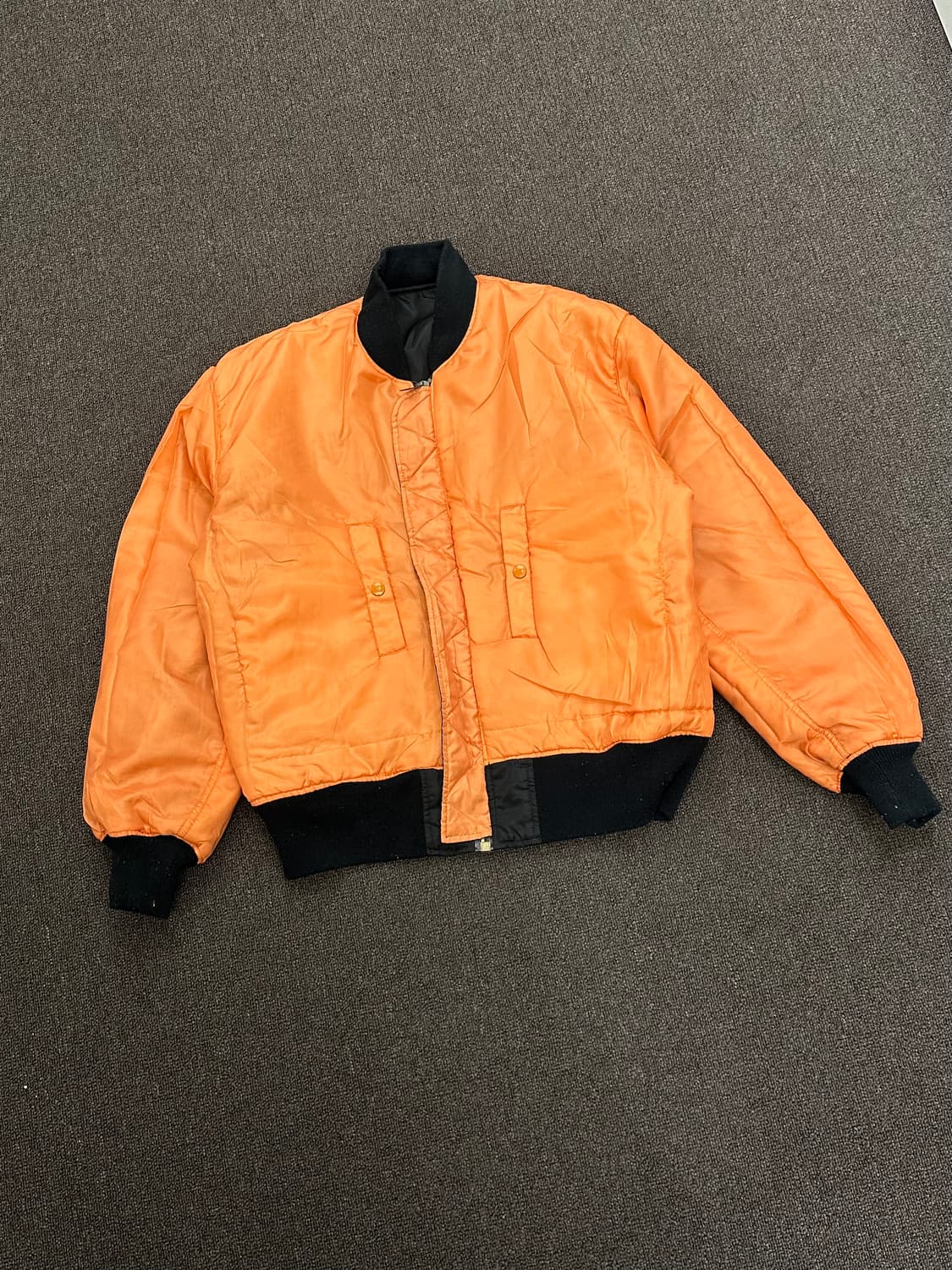 XL)American vintage 리버시블 MA-1 항공점퍼 상품이미지4