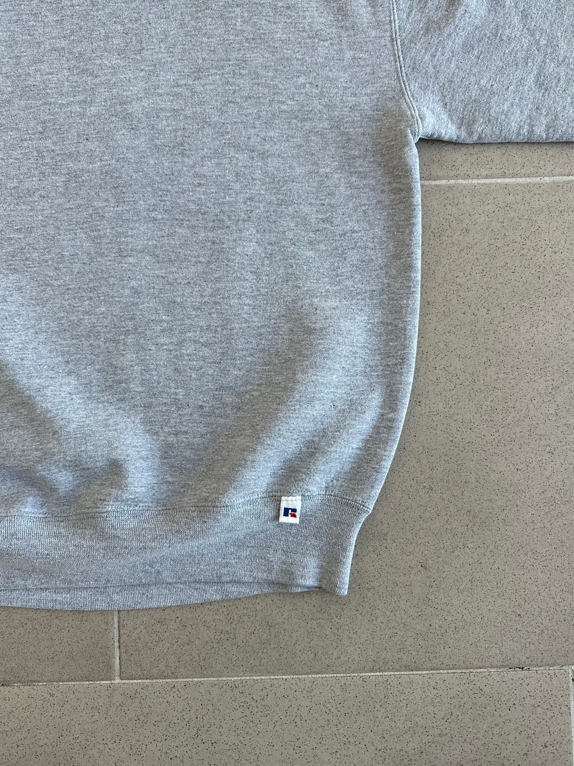 90s 빈티지 러셀 스웻셔츠 그레이 L USA 상품이미지3