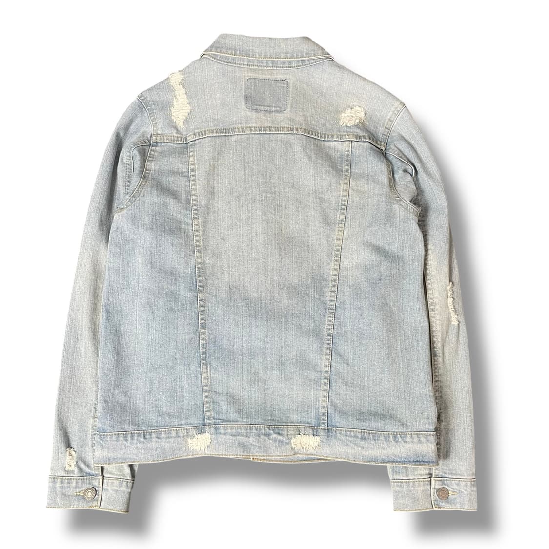 리바이스 연청 워싱 스판 데님 자켓 L 상품이미지2