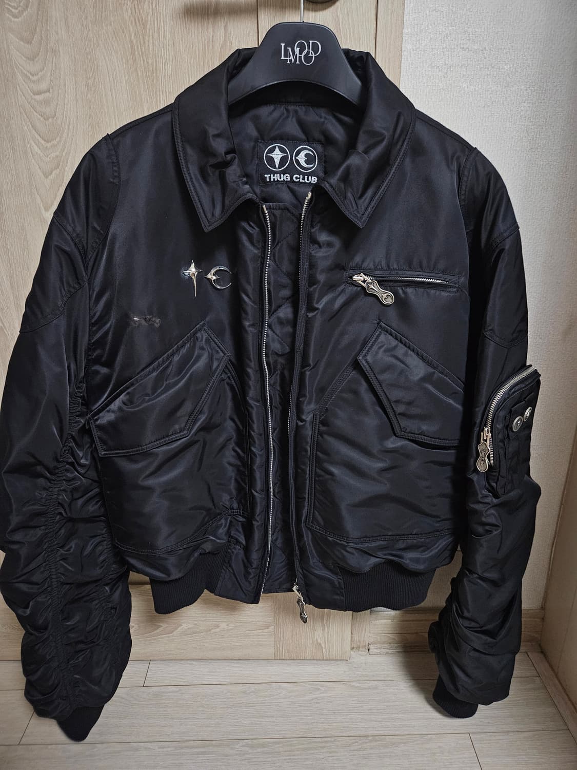 떠그클럽 윙리스 a wingless bird black 2사이즈 상품이미지1