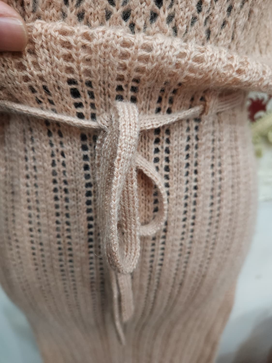 더블알엘 RRL 시스루 니트 원피스 상품이미지4