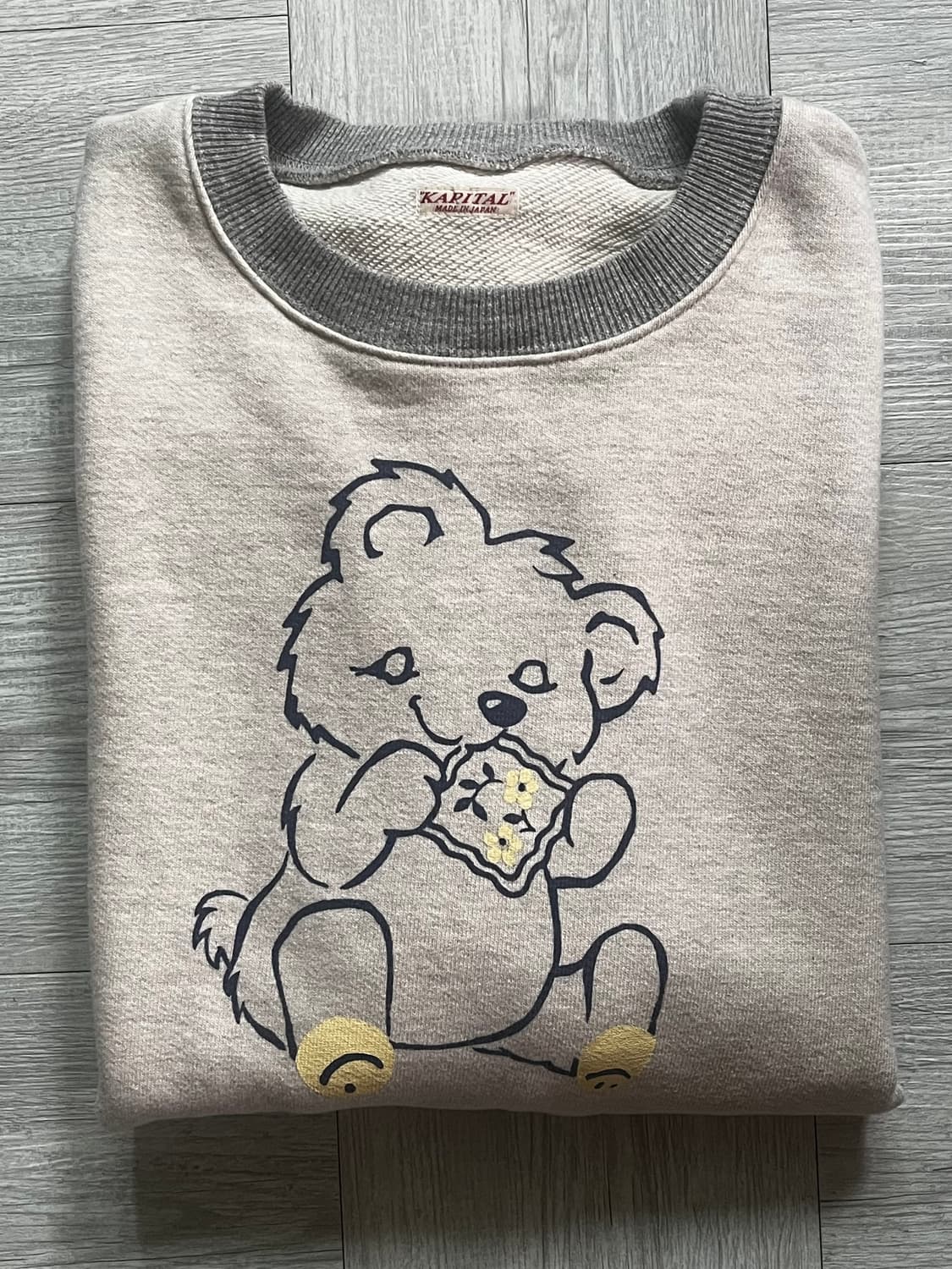 캐피탈 탑 플리스 크루 스웨트셔츠 4사이즈 상품이미지1