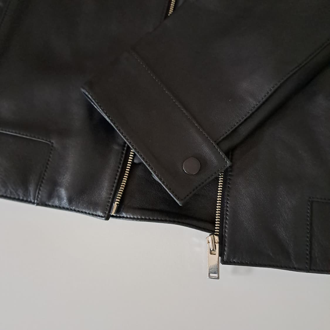 (택포) 티앤지티 싱글 양가죽 자켓 100 B344 상품이미지5