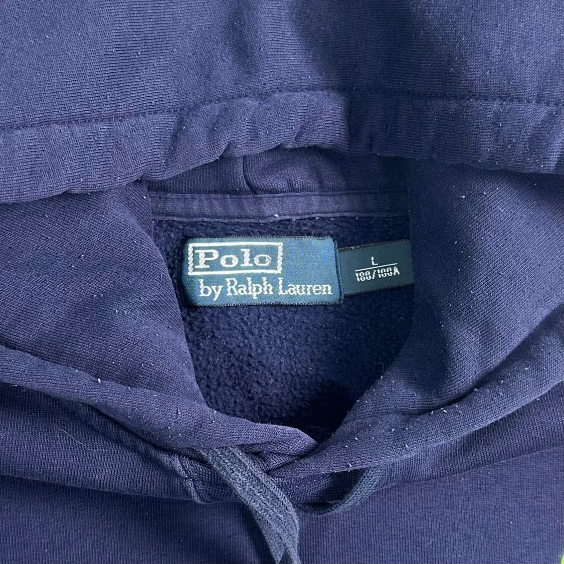 폴로 랄프로렌 빅포니 네이비 후드티 (on.77) 상품이미지5