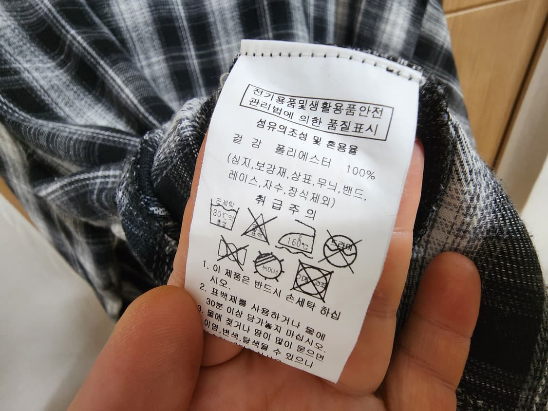 (F)여성 THUS 오버핏 체크 셔츠 상품이미지4