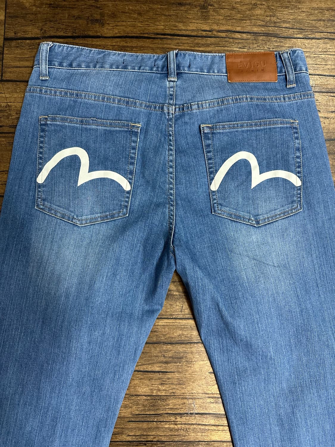 EVISU 슬림핏 청바지 W32 L32 새제품 상품이미지5