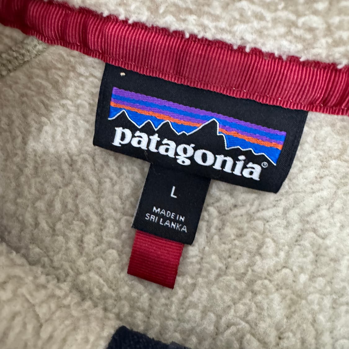 L(100~105) 파타고니아 레트로 파일 플리스 집업 상품이미지6