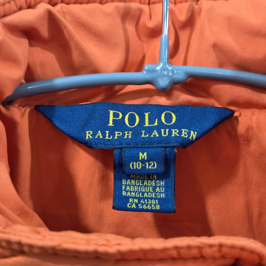 폴로랄프로렌 키즈 퀼팅 자켓 M(10/12) 상품이미지3