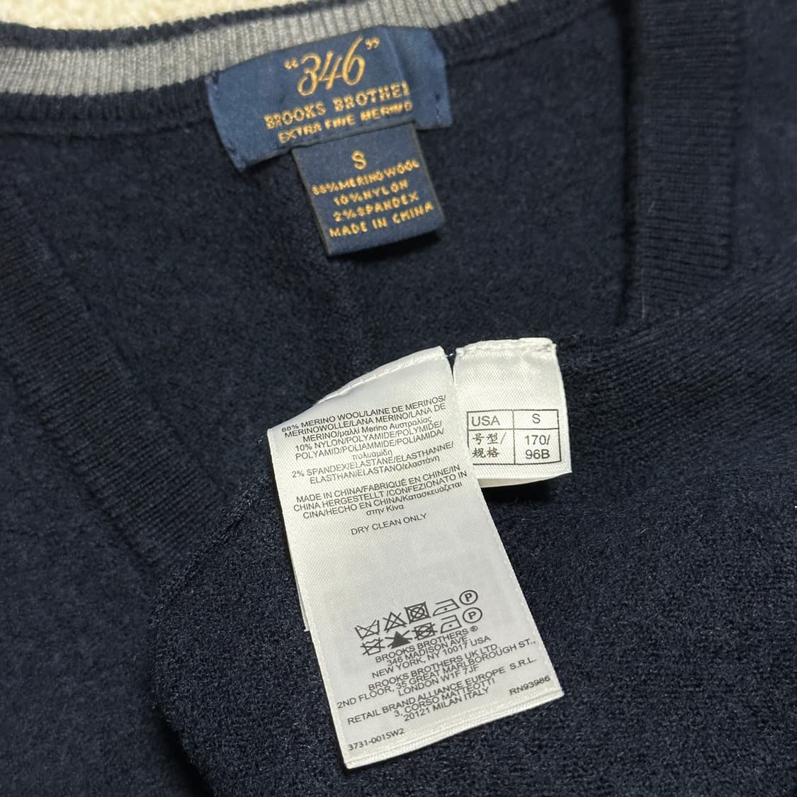 브룩스 브라더스 브이넥 니트 상품이미지6