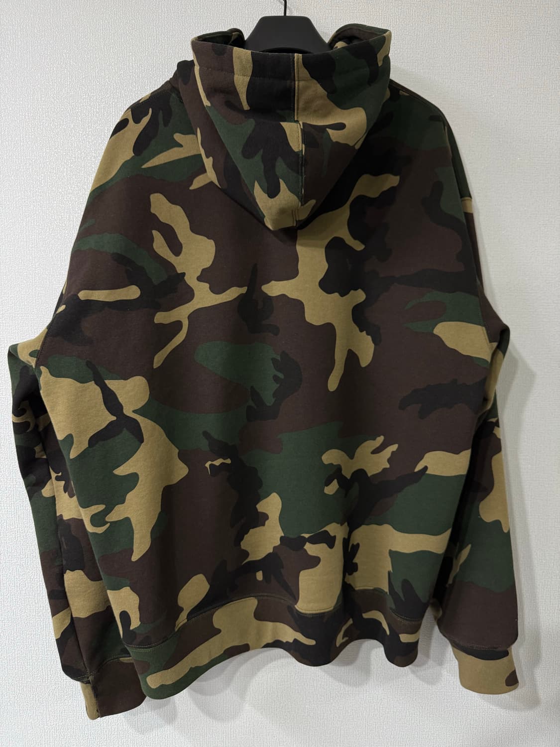 [XXL] 슈프림 25FW 아플리케 집업 후드 스웨트셔츠 우드랜드 카모 상품이미지3