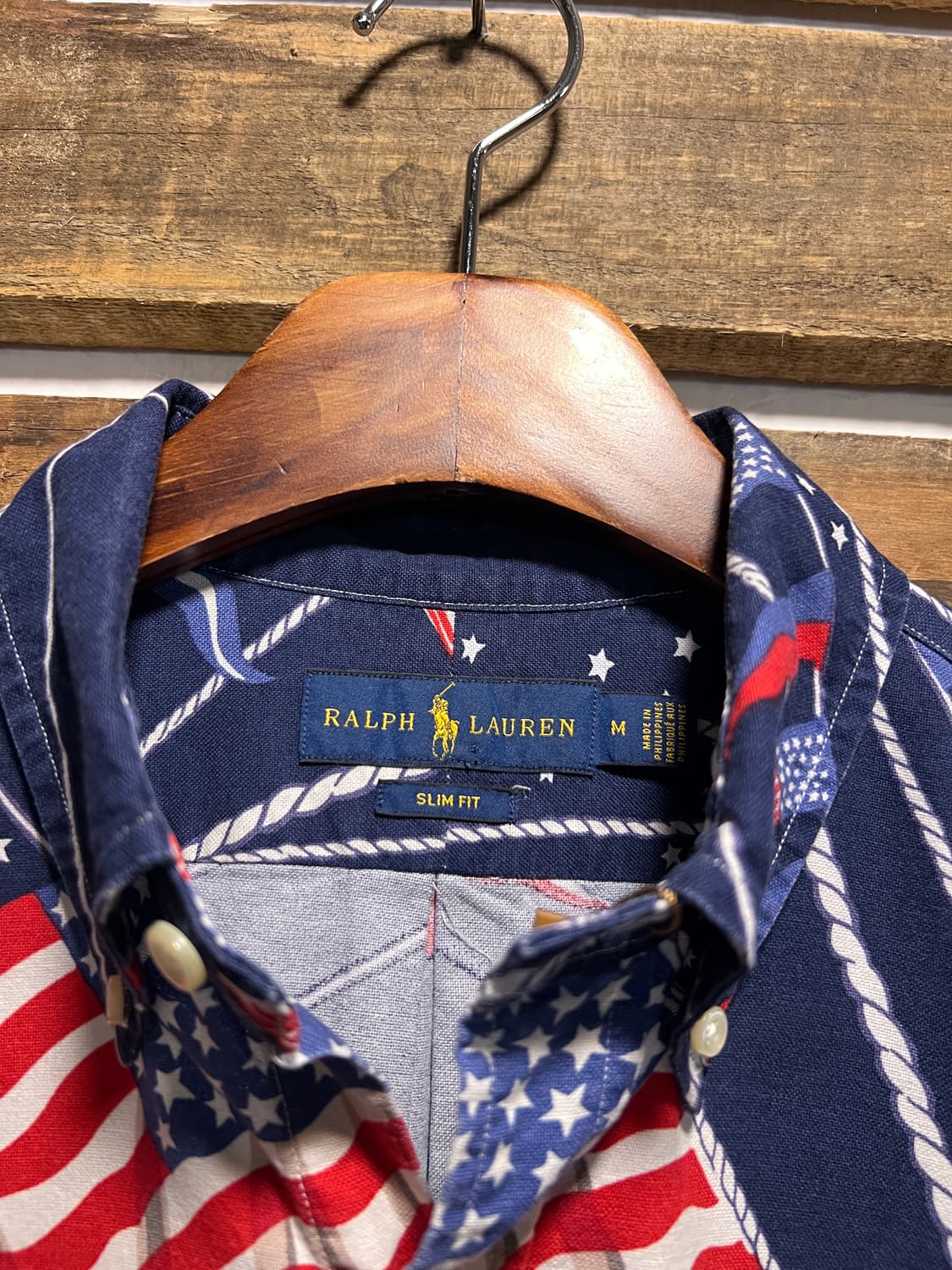 [M]폴로 랄프로렌 American Flag 패턴 옥스포드 셔츠 상품이미지2
