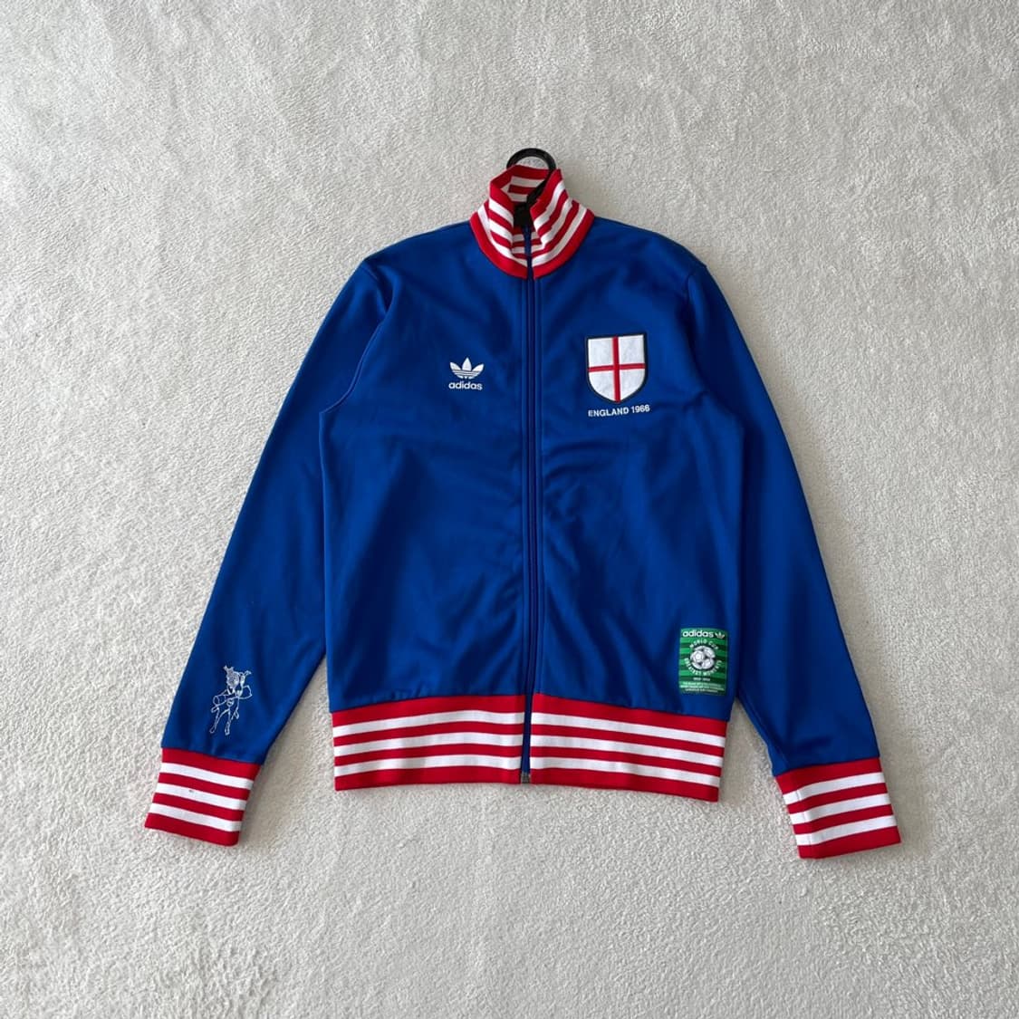 M 아디다스 잉글랜드 국대 트랙탑 져지 95 파랑 상품이미지1