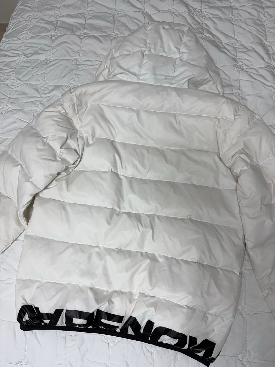 AAPE 패딩 아이보리 M 상품이미지3